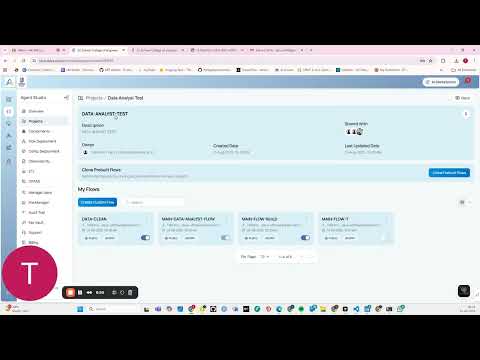 Data Analyst Agent project demo thumbnail